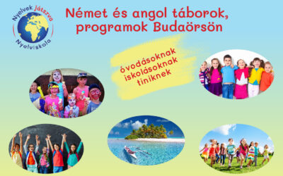 Várunk szeretettel német és angol nyári táborainkba!